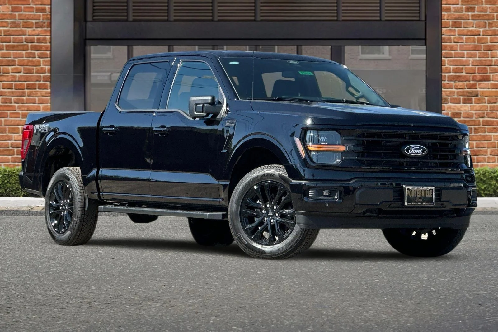 New 2026 Agate Black Metallic Ford XLT image 2