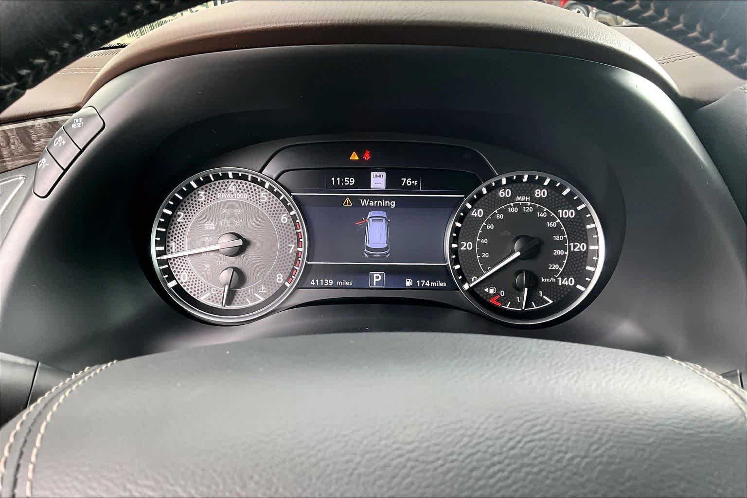 Used 2023 Aspen White Tricoat Nissan Platinum image 26
