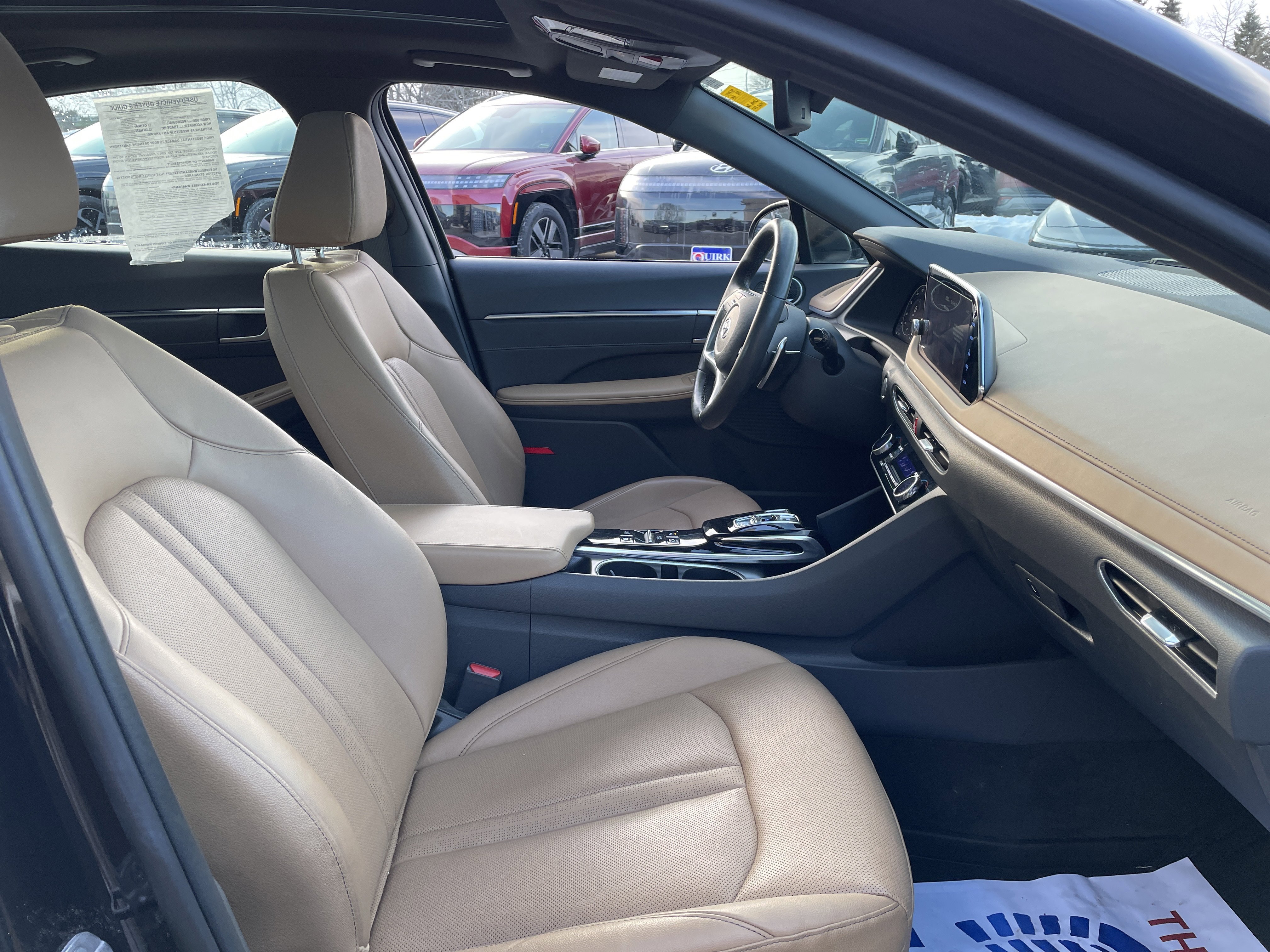 Used 2023 Carbon Blue Hyundai Limited image 15