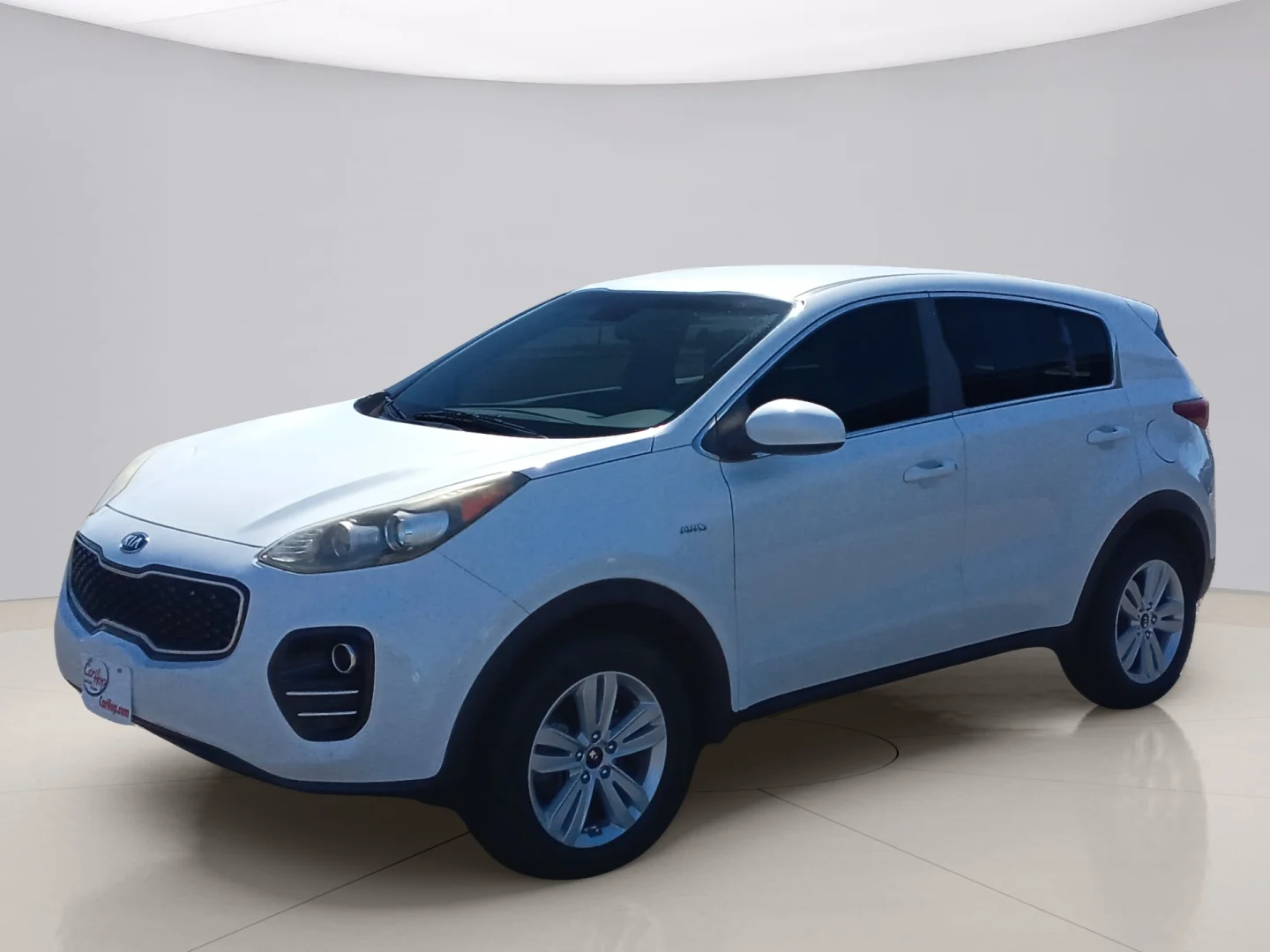 Used 2017 White Kia LX image 1