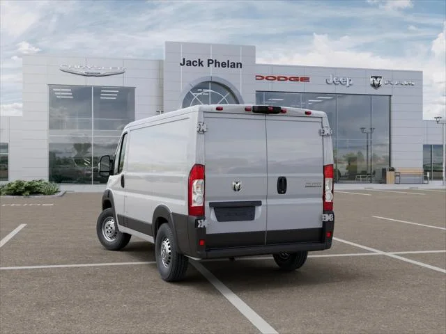 New 2026 Bright White Clear-Coat Exterior Paint RAM 1500 Low Roof Cargo Van 118 WB image 29
