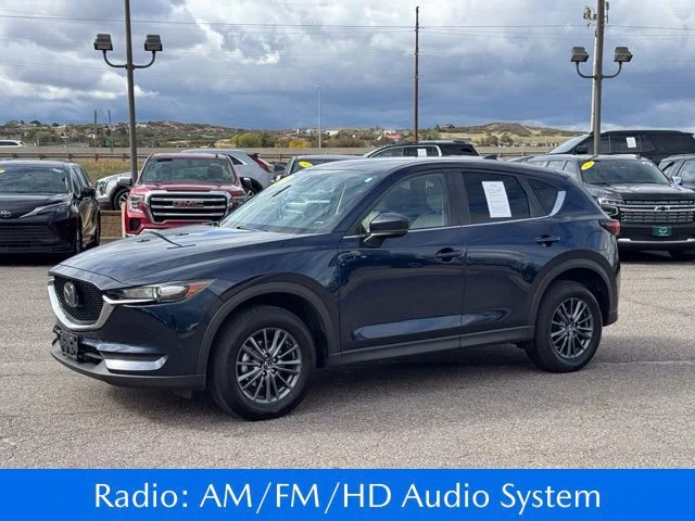 Used 2020 Blue Mazda Touring image 1