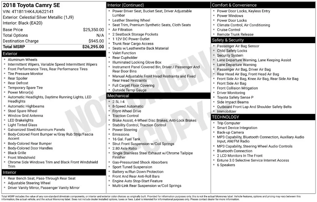 Used 2018 Silver Toyota SE image 20