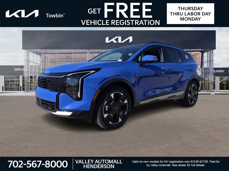 New 2026 Nebular Blue Kia SX Prestige image 1