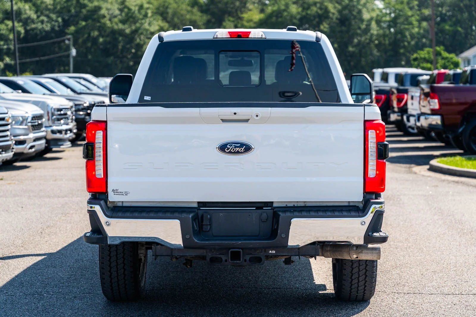 Used 2024 White Ford Lariat image 5