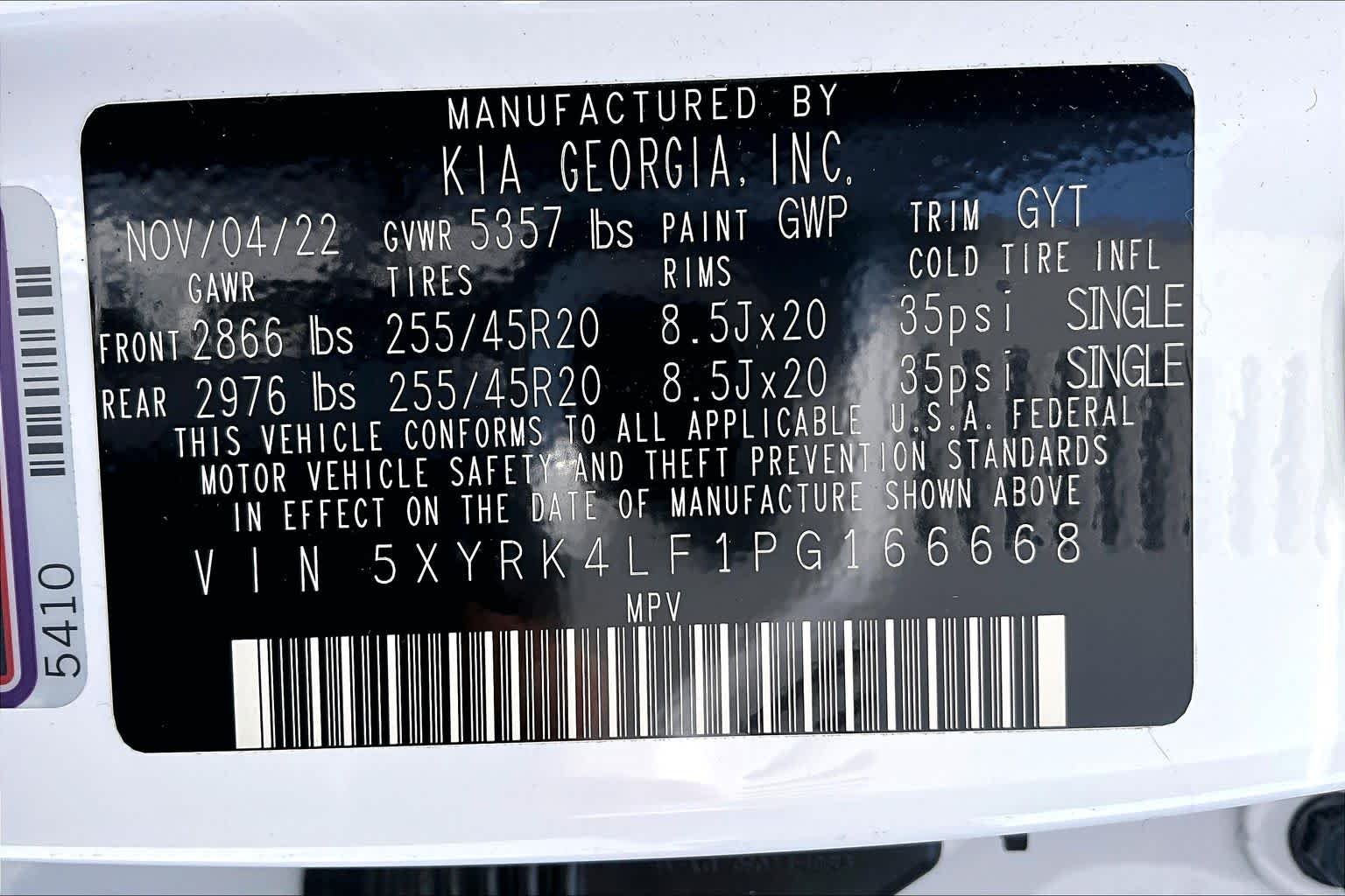 Used 2023 Glacial White Pearl Kia SX image 37