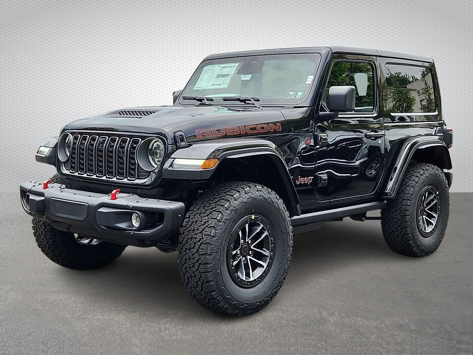 New 2026 Black Clear-Coat Exterior Paint Jeep Rubicon X image 3