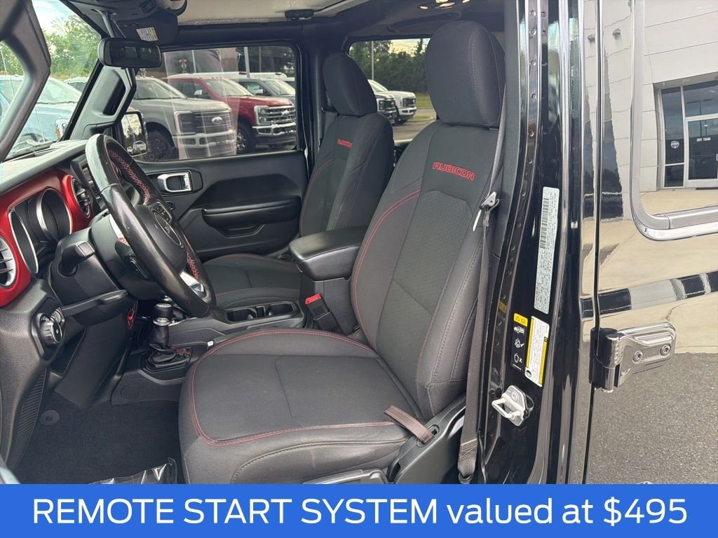 Used 2020 Black Clearcoat Jeep Unlimited Rubicon image 10