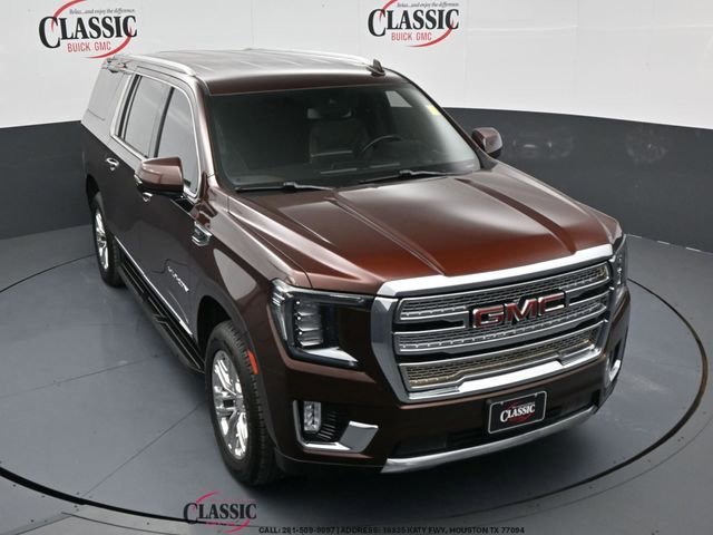 Redwood Metallic 2023 GMC Yukon XL SLT RWD SUV / Crossover 4X2