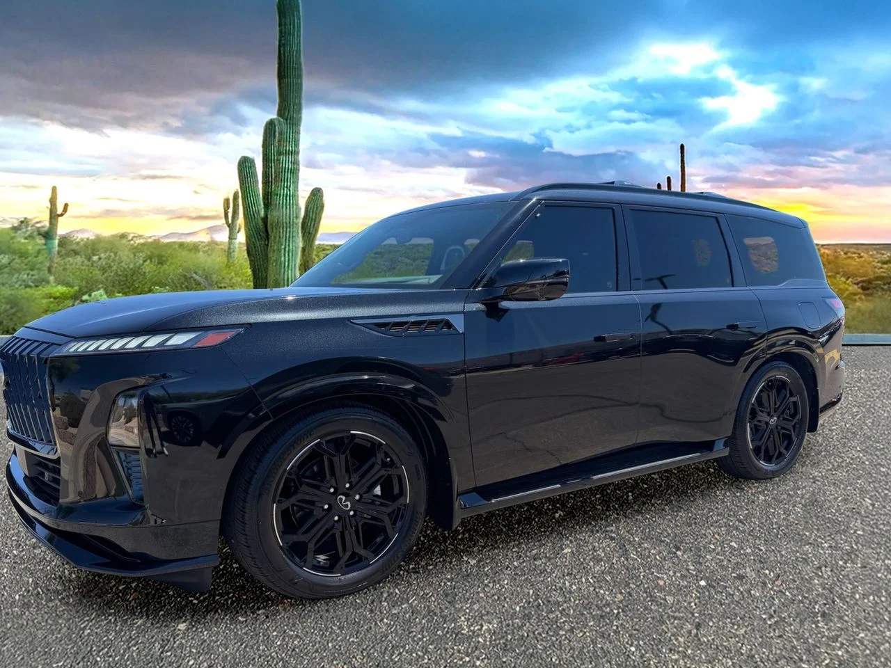 New 2027 MINERAL BLACK INFINITI Sport 4WD image 8