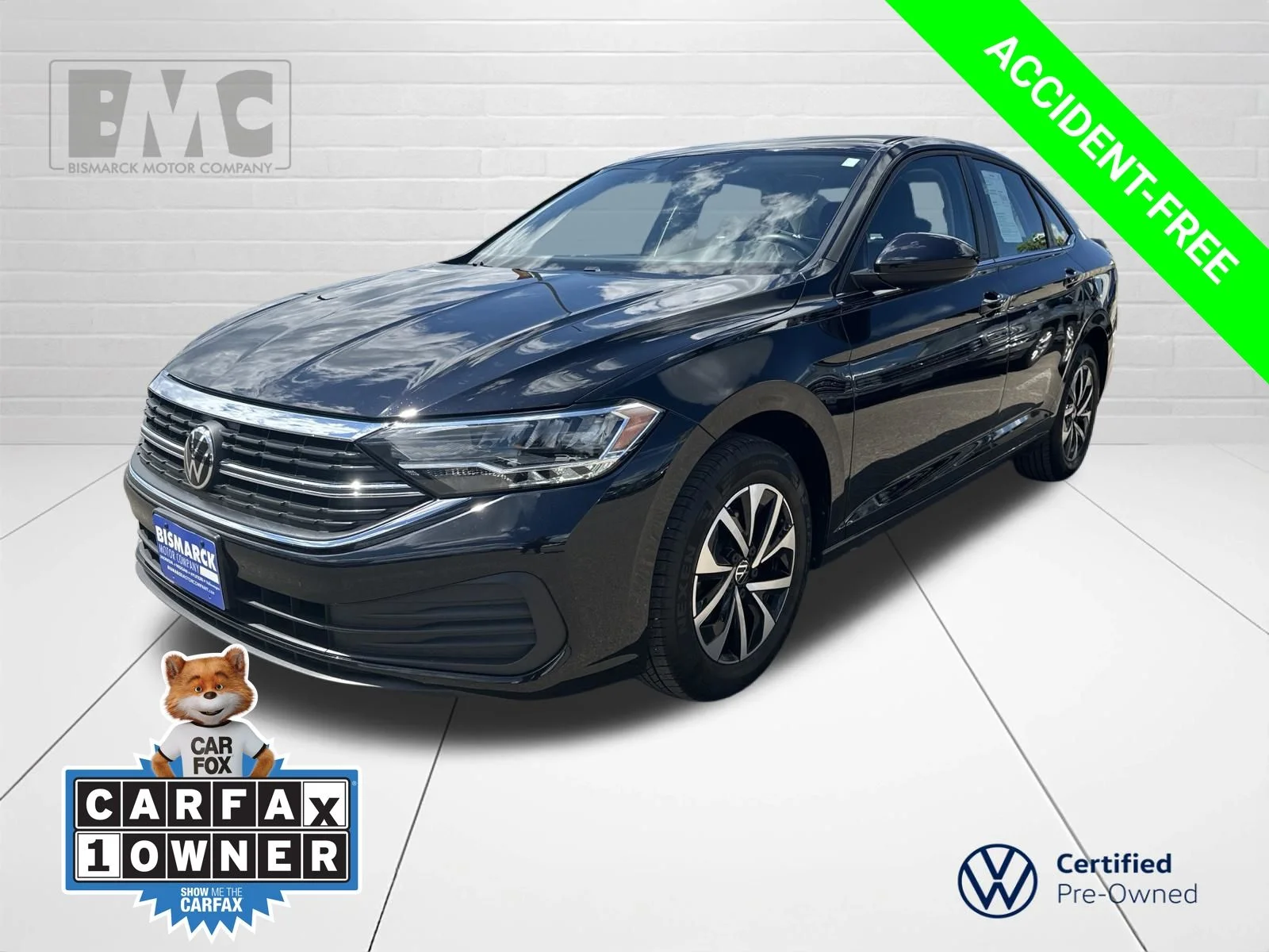 Certified Used 2024 Black Volkswagen 1.5T S image 1