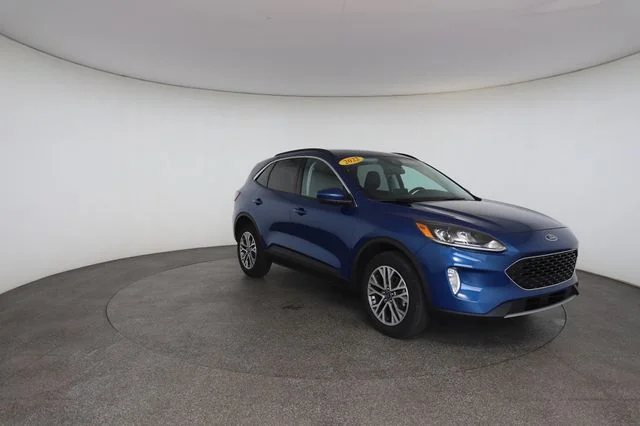 Used 2022 Blue Ford SEL image 28