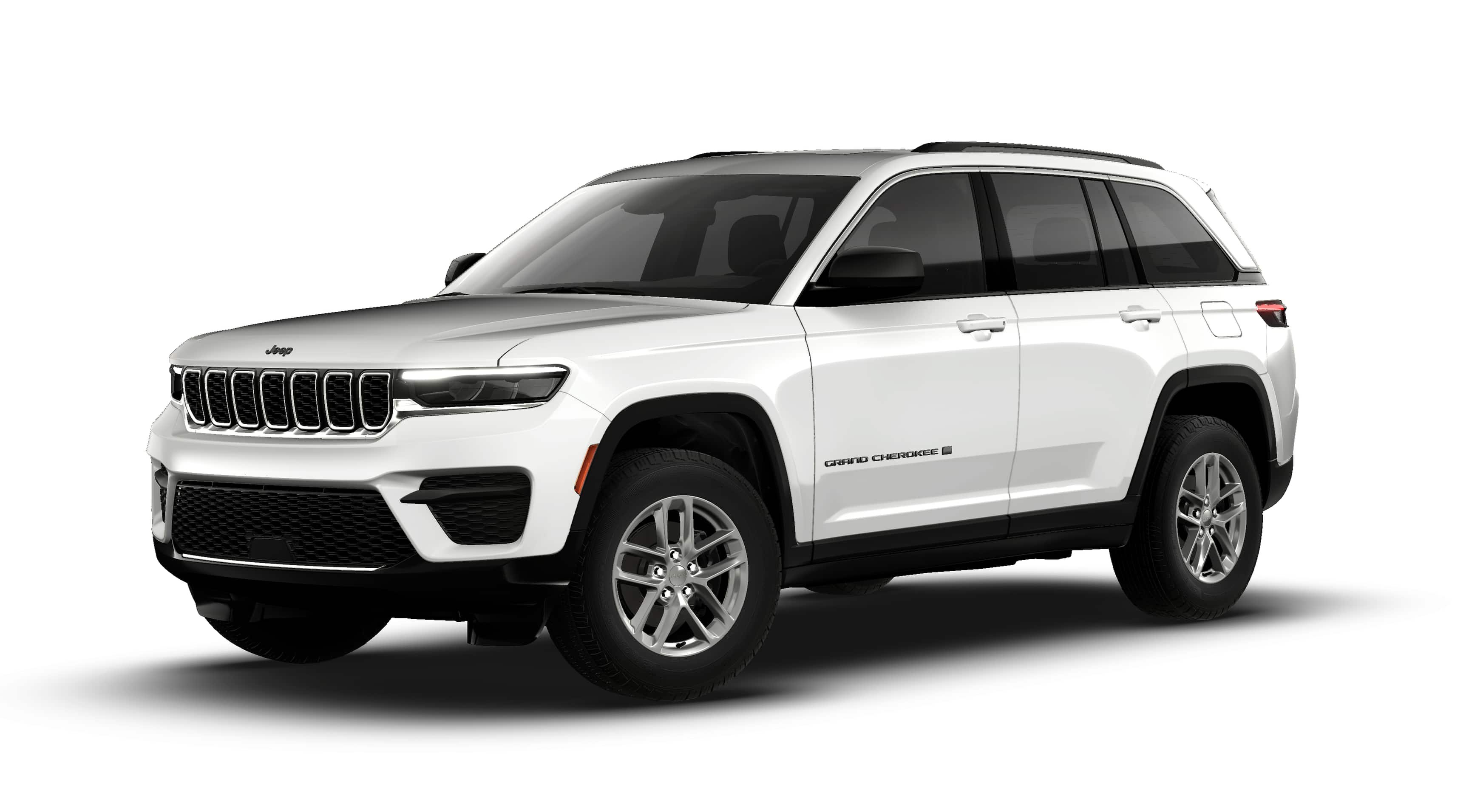 New 2026 Bright White Clear-Coat Exterior Paint Jeep Laredo X image 13