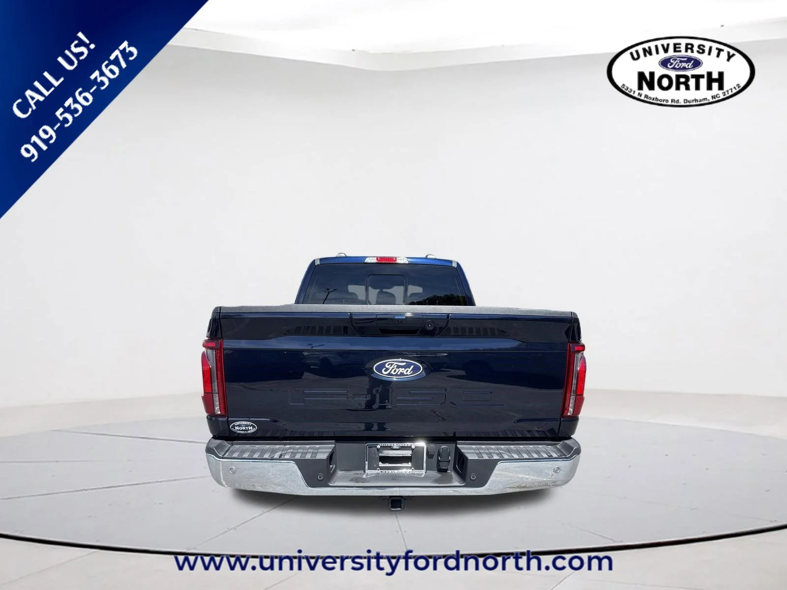 Used 2025 Antimatter Blue Metallic Ford LARIAT image 6