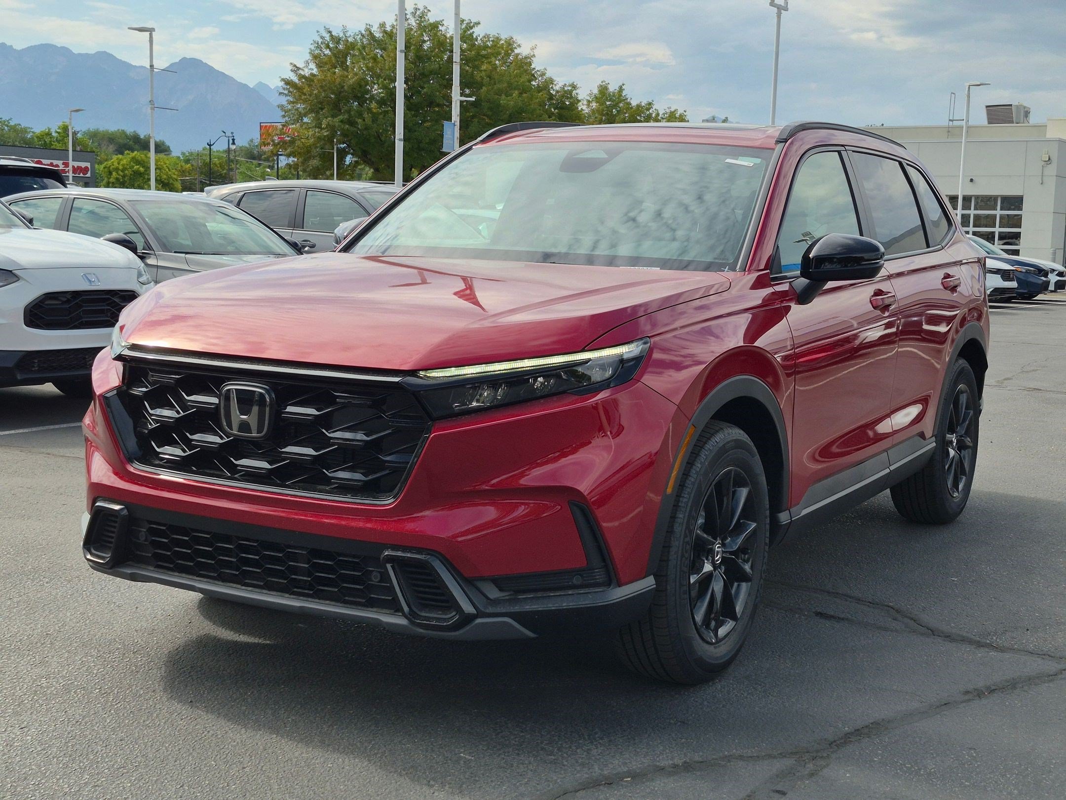 New 2026 Radiant Red Metallic Honda Sport-L image 8