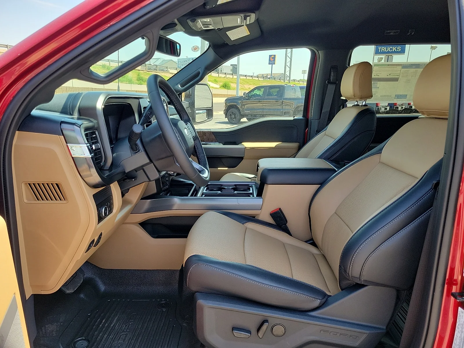 New 2026 Ruby Red Metallic Tinted Clearcoat Ford F-350&reg; Lariat&reg; image 12