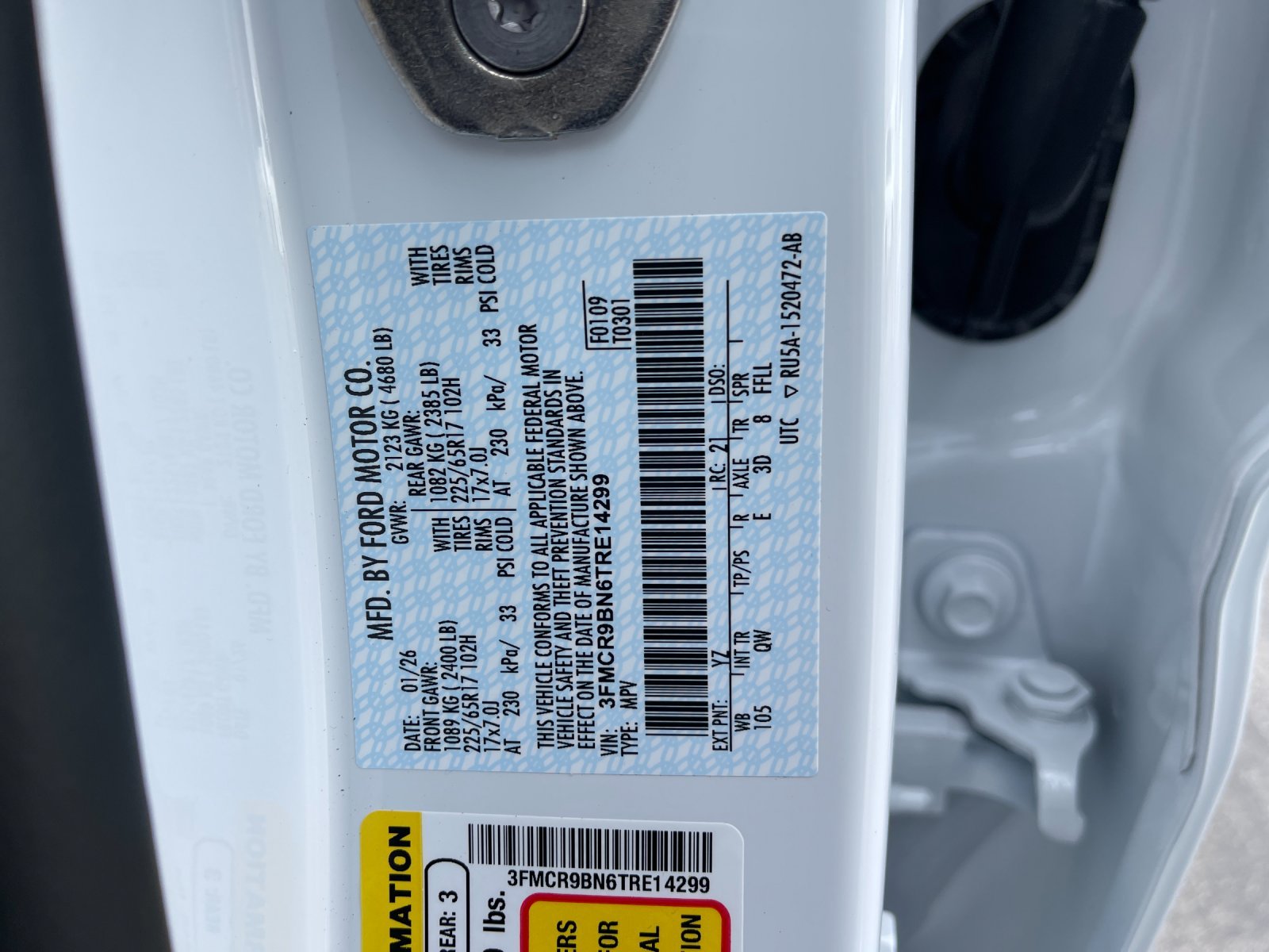 New 2026 Oxford White Ford Big Bend® image 31