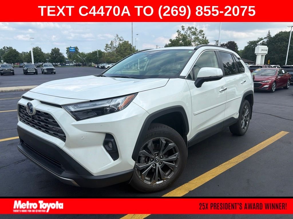Certified Used 2022 White Toyota Limited image 1