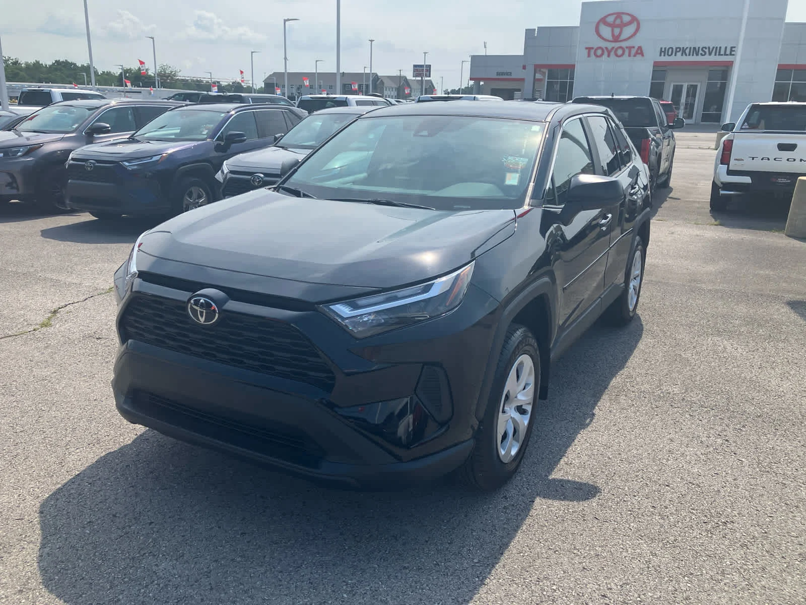 Certified Used 2025 Midnight Black Metallic Toyota LE image 5