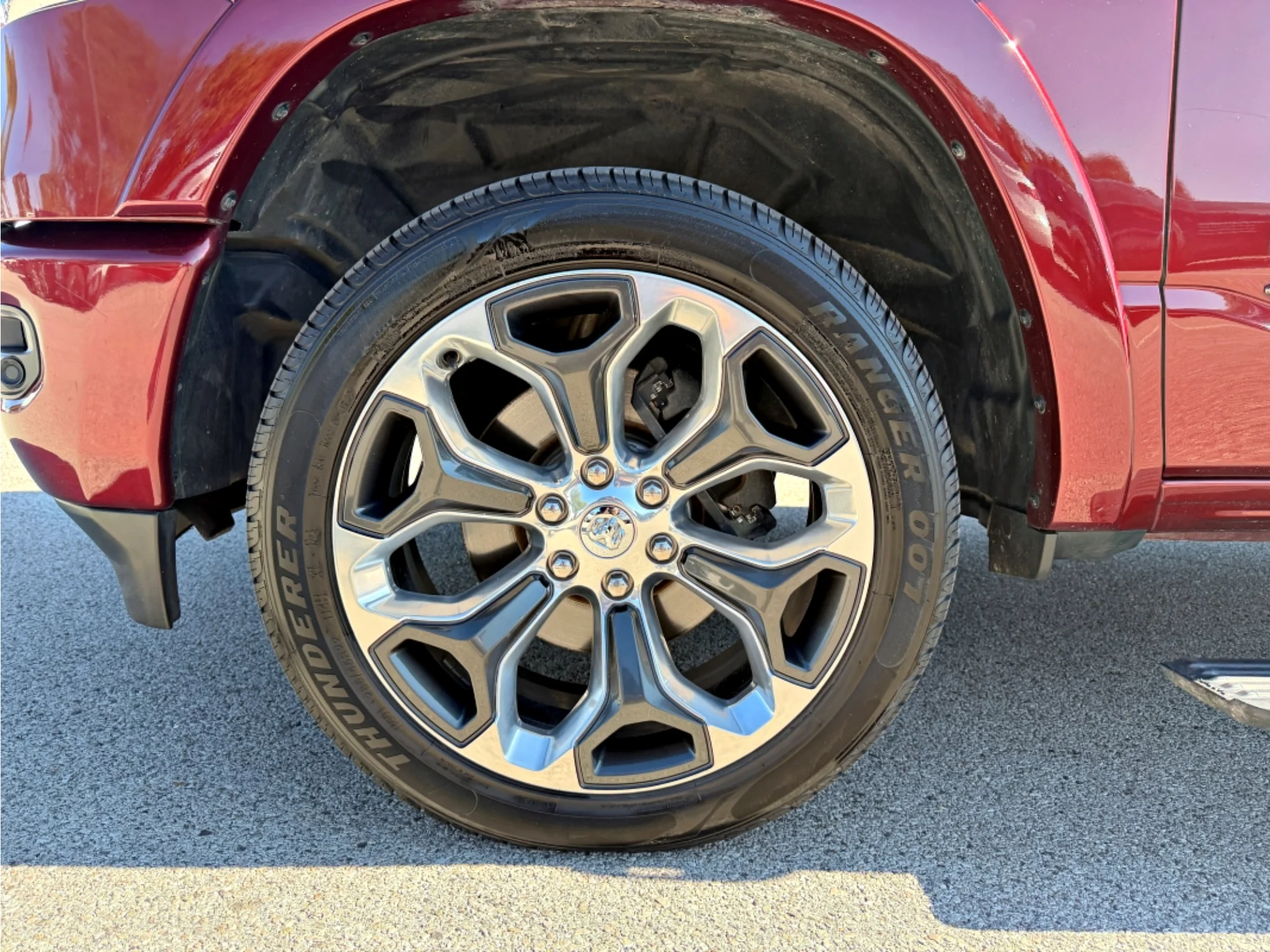 Used 2019 Delmonico Red Pearlcoat Ram Limited image 17