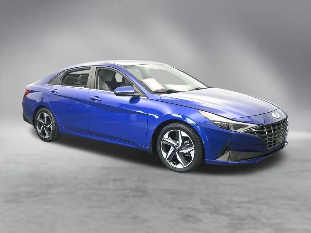 Used 2023 Blue Hyundai Limited image 9