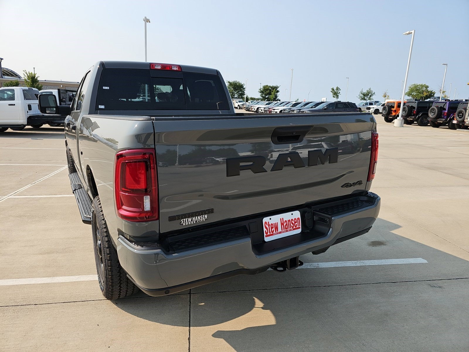 New 2026 Ceramic Gray Clearcoat Ram Big Horn image 3