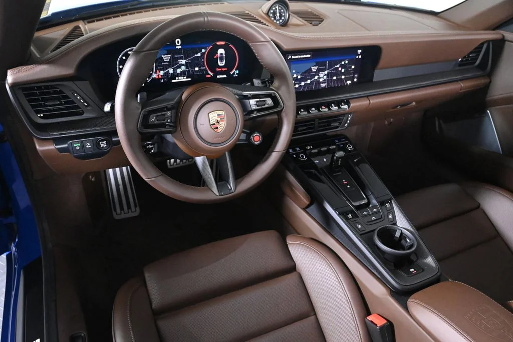 Used 2026 Lugano Blue Porsche Carrera S image 4