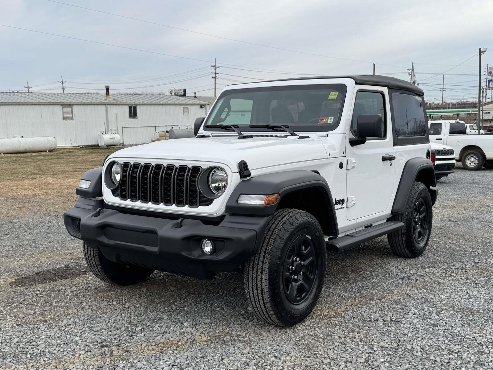 New 2026 Bright White Clear-Coat Exterior Paint Jeep Sport image 23