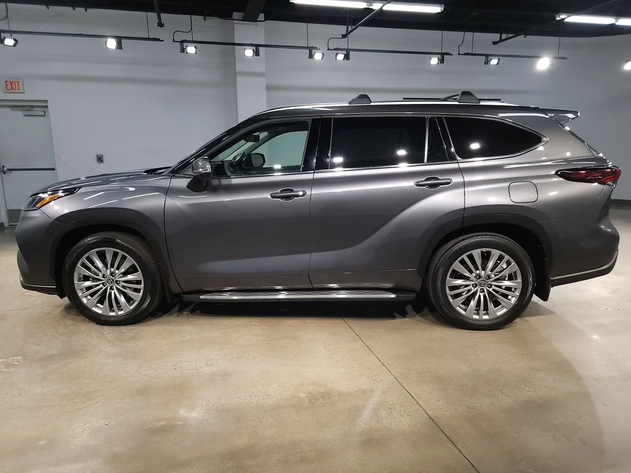 Certified Used 2025 Magnetic Gray Metallic Toyota Platinum image 4