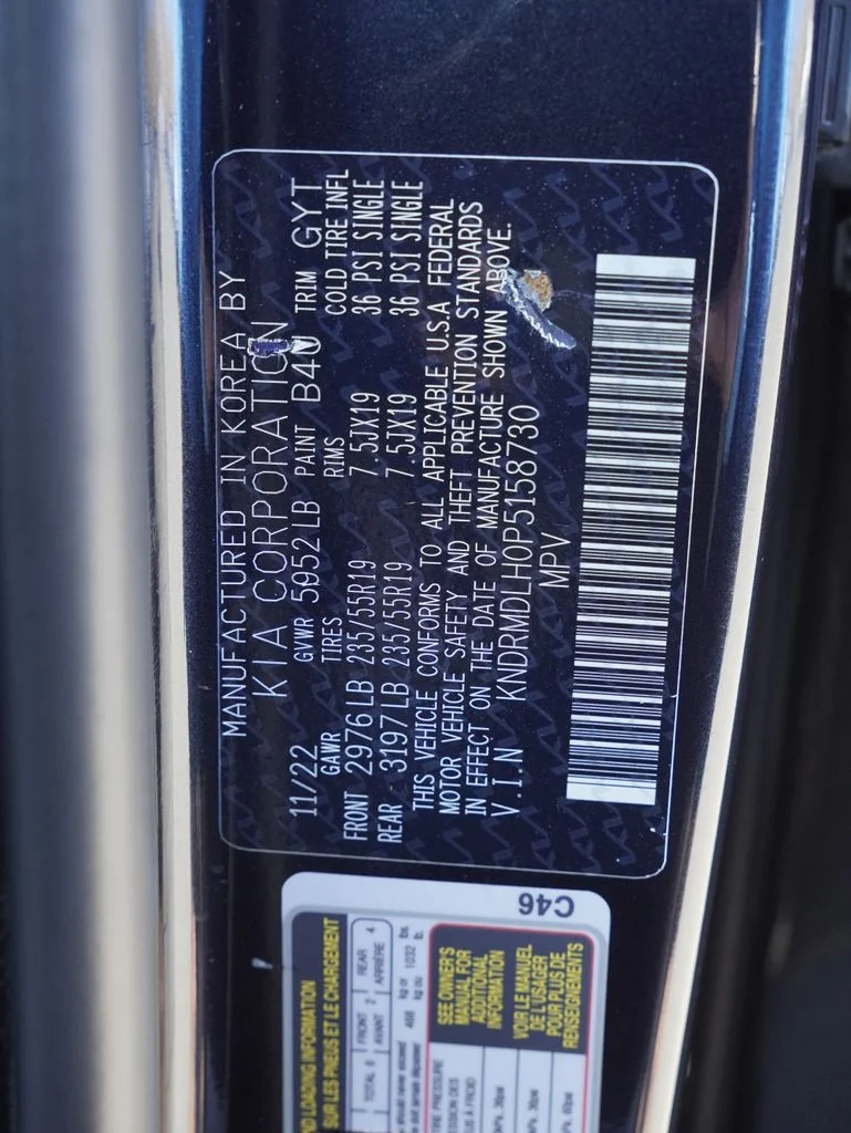 Certified Used 2023 Blue Kia SX Prestige image 39