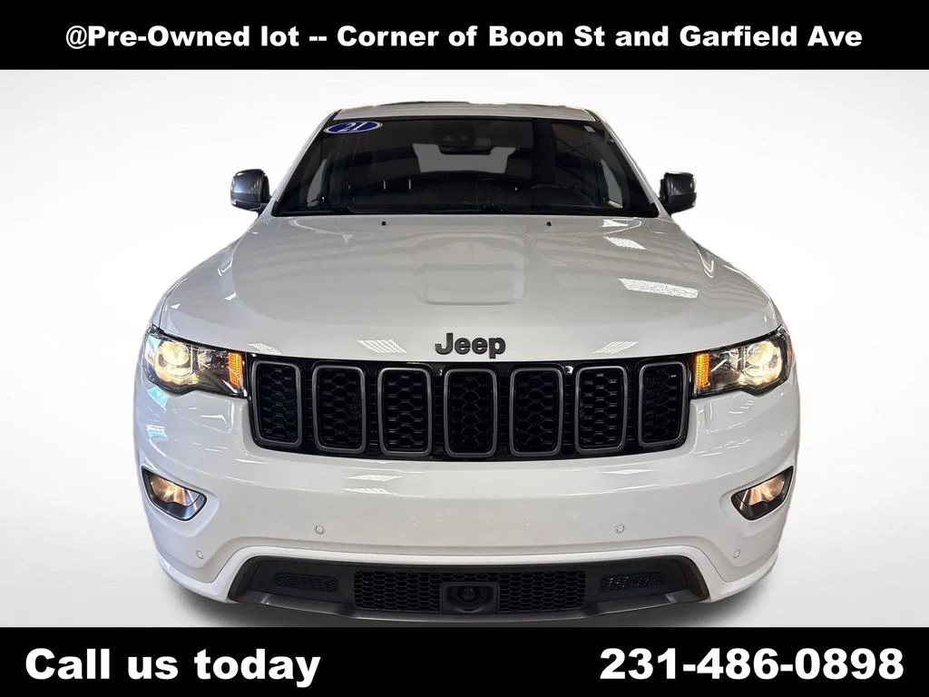Used 2021 White Jeep Limited image 12
