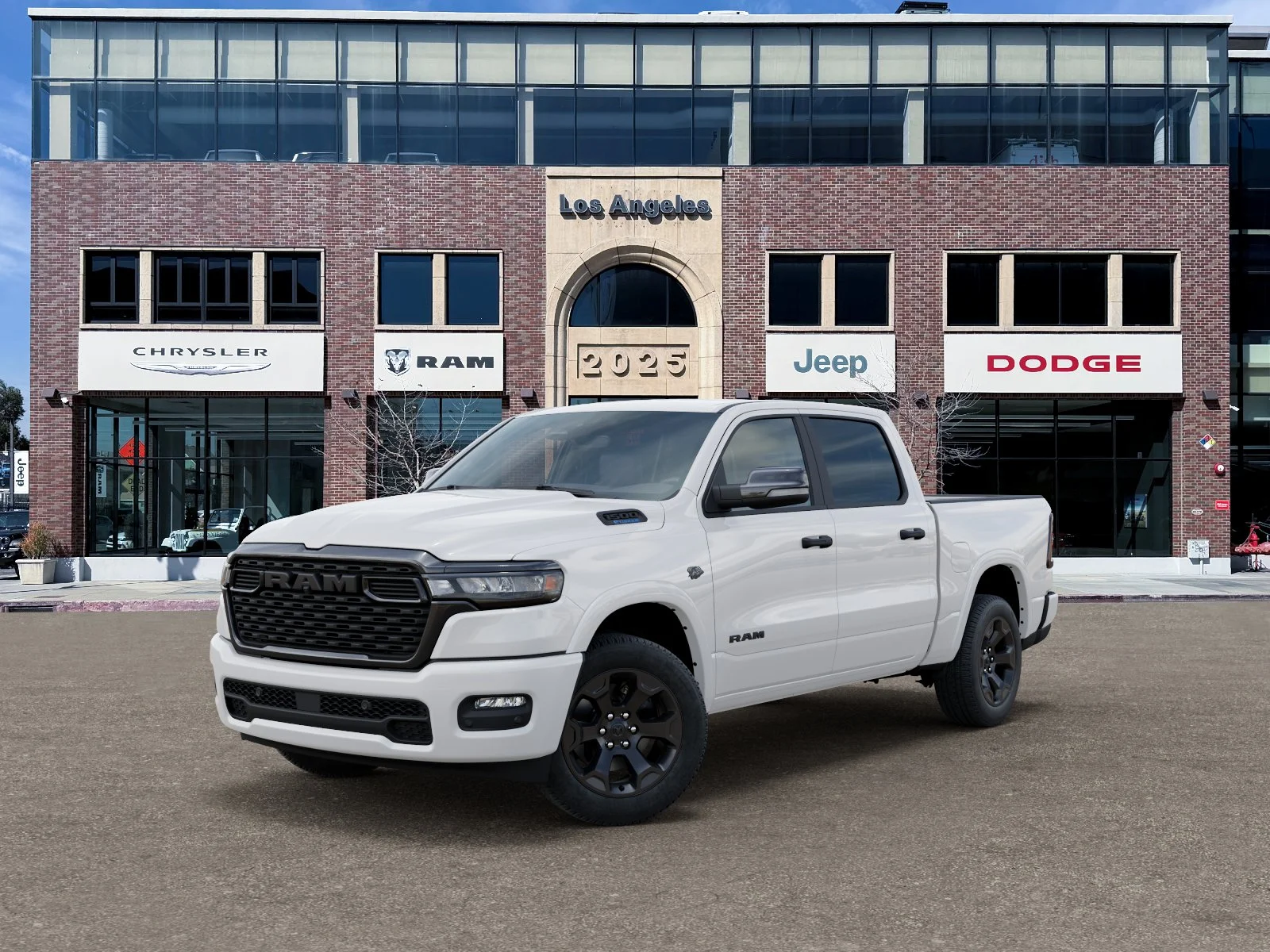 New 2027 Bright White Clear-Coat Exterior Paint RAM Big Horn/Lone Star image 27