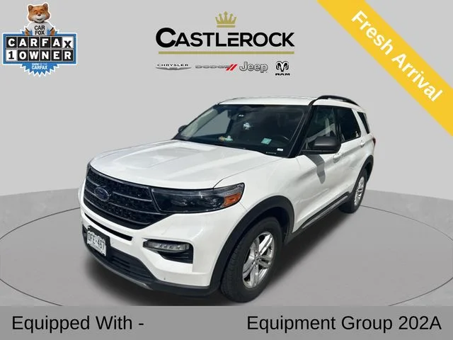 Used 2020 White Ford XLT image 1