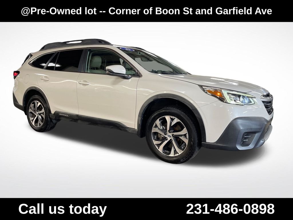 Used 2020 White Subaru Limited image 7
