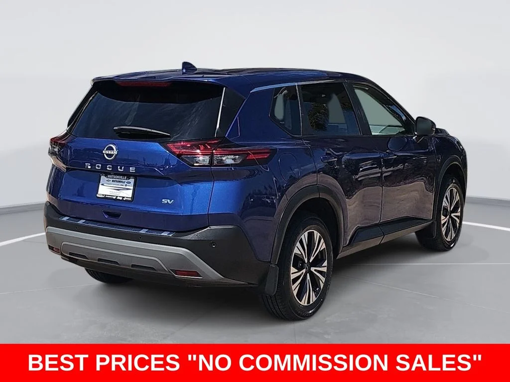 Used 2023 Blue Nissan SV image 3
