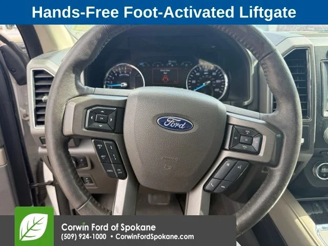 Used 2018 White Platinum Clearcoat Metallic Ford XLT image 13
