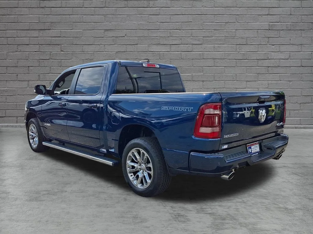 Used 2023 Patriot Blue Pearlcoat Ram Laramie image 8