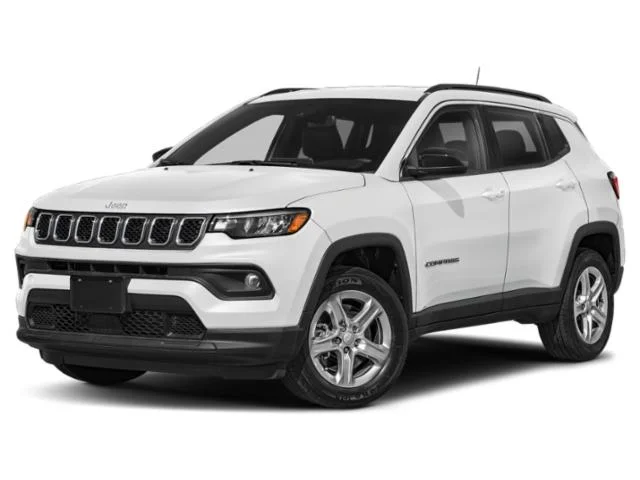 Used 2023 Bright White Clearcoat Jeep Limited 4x4 image 1