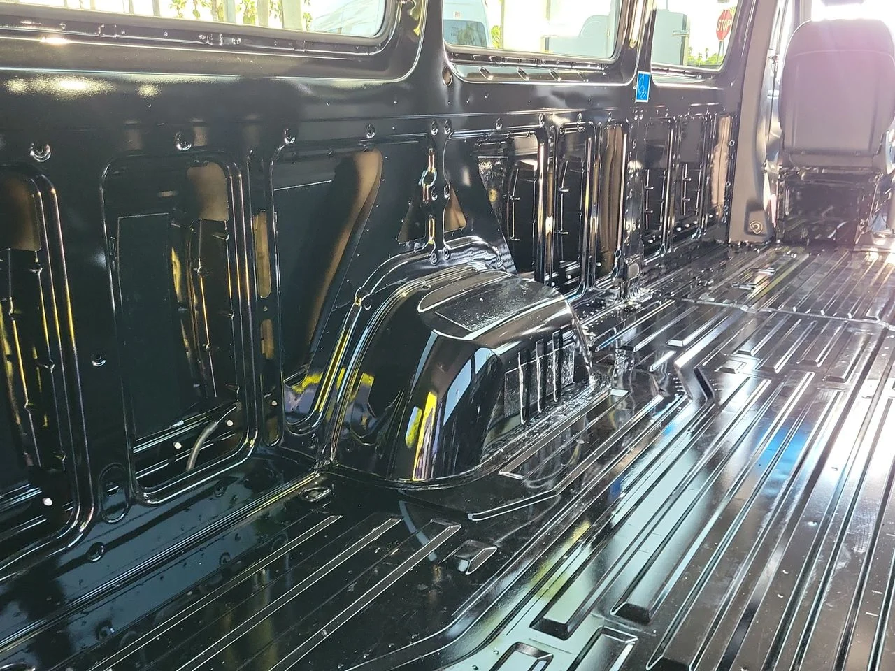 New 2026 Obsidian Black Metallic Mercedes-Benz Cargo 170 WB image 10