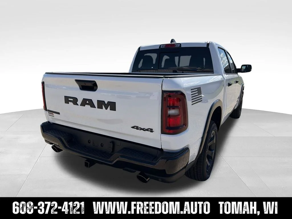 New 2026 Bright White Clear-Coat Exterior Paint RAM Big Horn/Lone Star image 7