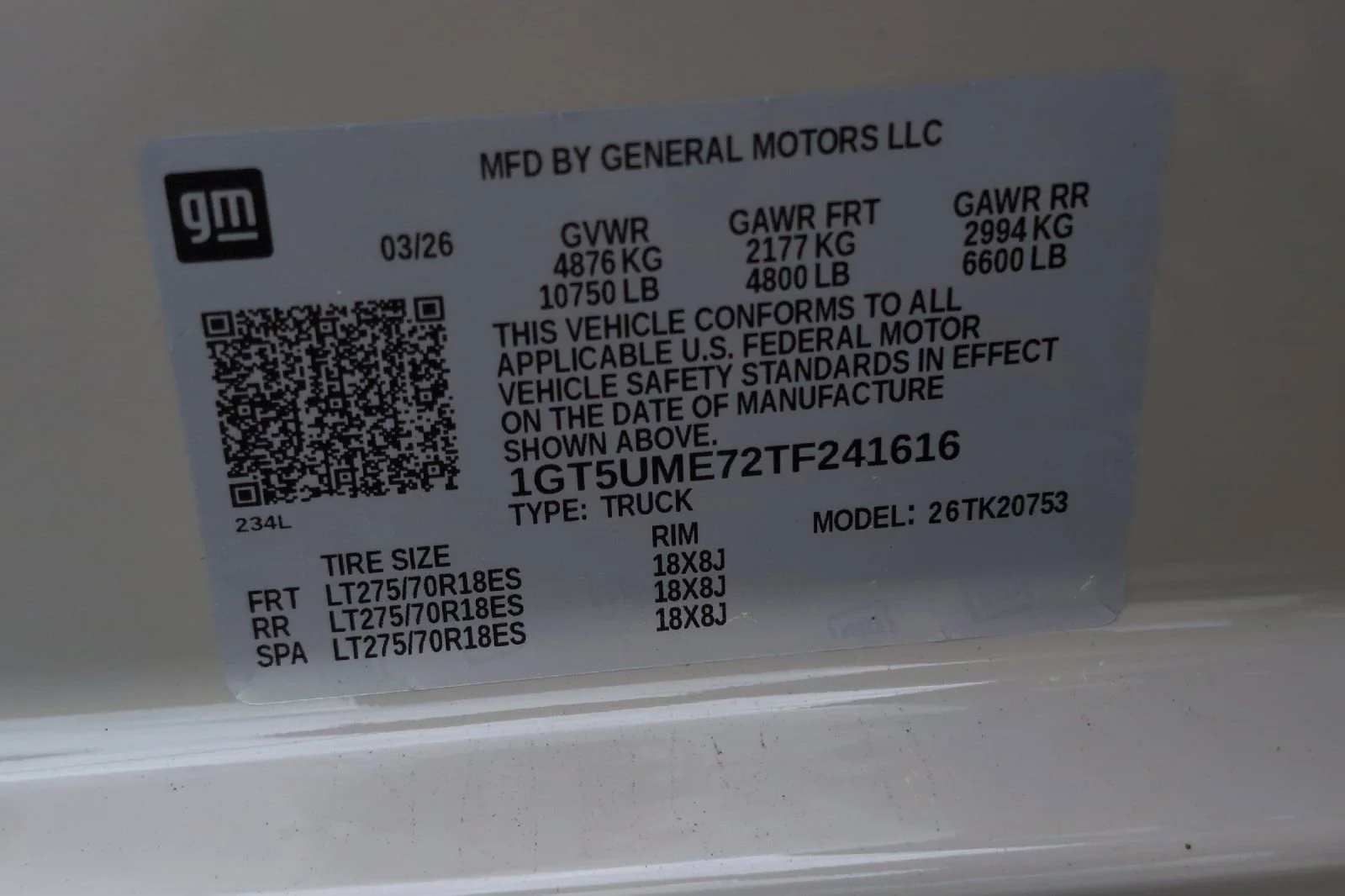 New 2026 Coastal Dune GMC SLE image 29