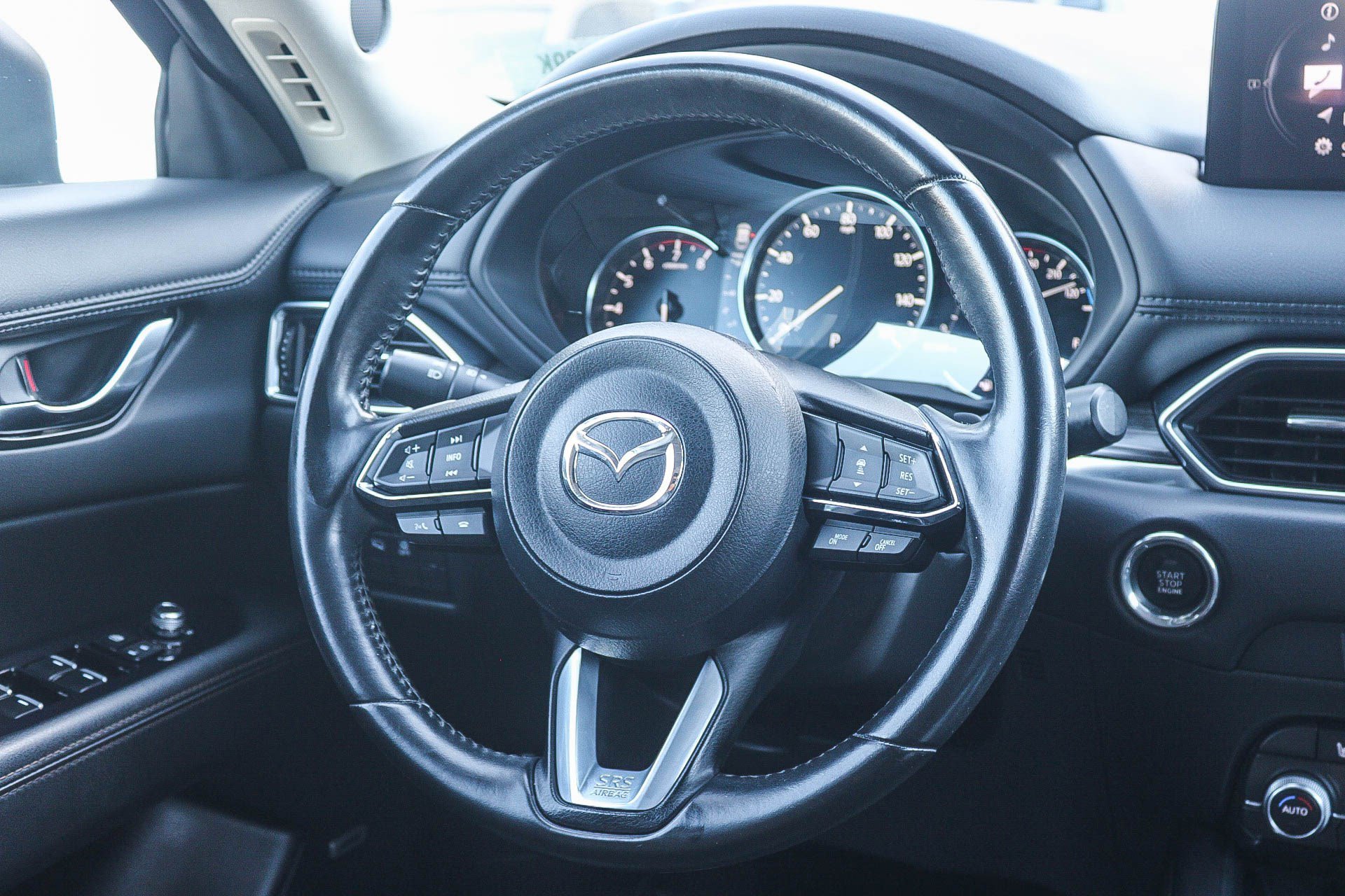 Used 2021 Deep Crystal Blue Mica Mazda Grand Touring image 15