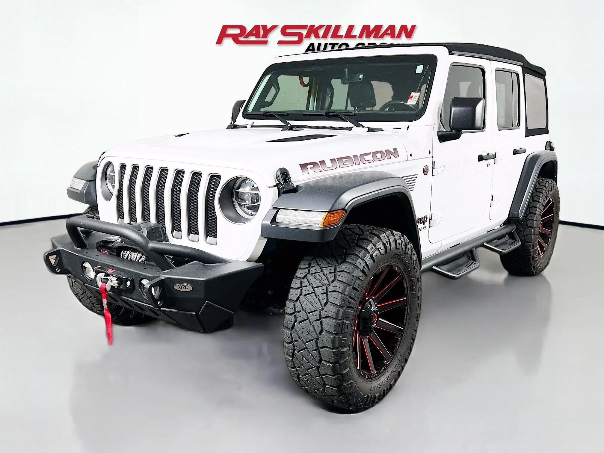 Used 2018 Bright White Clearcoat Jeep RUBICON image 3