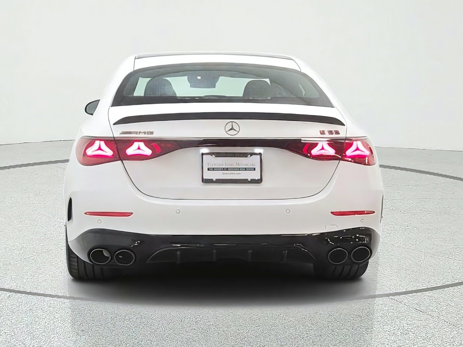 Used 2027 MANUFAKTUR Moonlight White Magno Mercedes-Benz AMG® E 53 Hybrid Sedan image 6