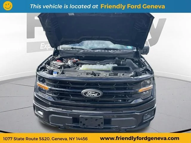 Used 2025 Agate Black Metallic Ford XLT image 35