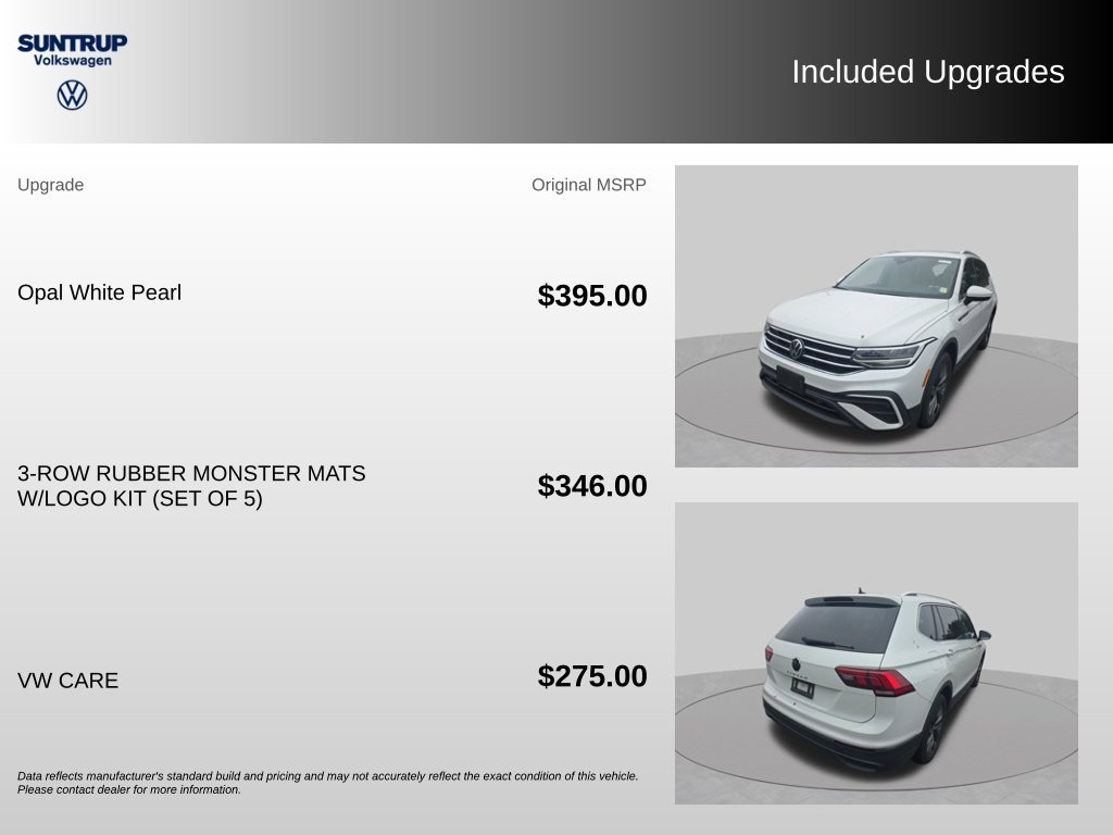 Used 2023 White Volkswagen 2.0T SE image 2