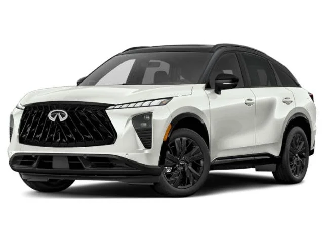 New 2027 Radiant White/Black Obsidian INFINITI SPORT image 1