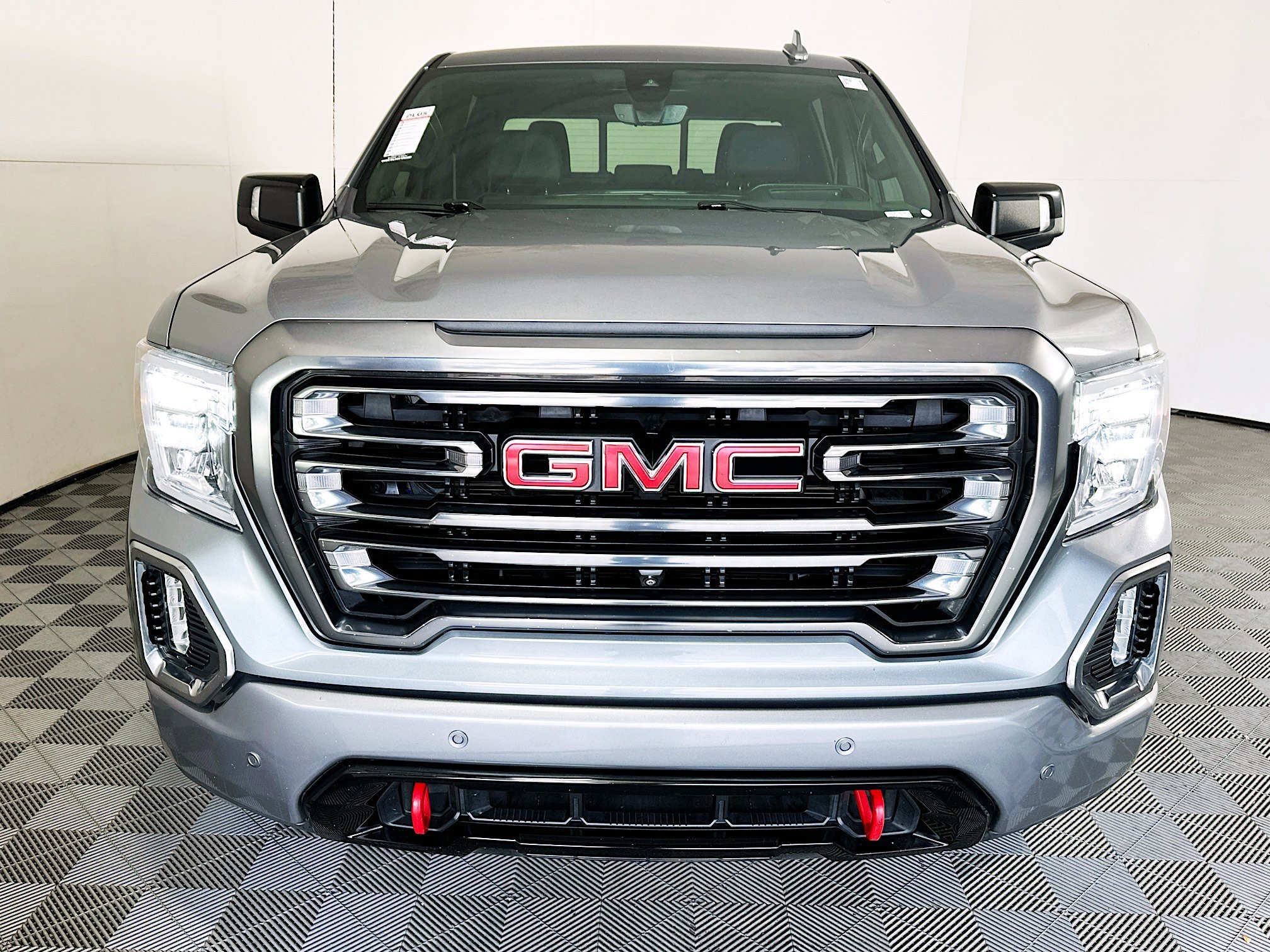 Used 2021 Satin Steel Metallic GMC AT4 image 8