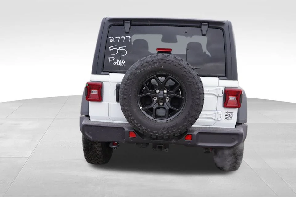 New 2026 Bright White Clear-Coat Exterior Paint Jeep Willys image 4