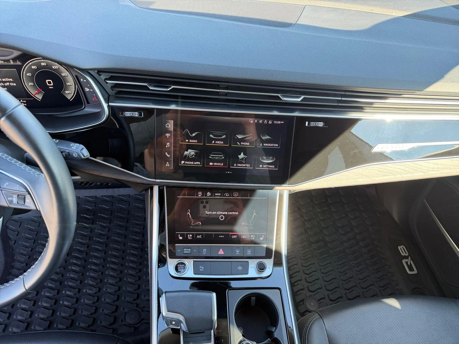 Used 2022 Galaxy Blue Metallic Audi Premium Plus image 13